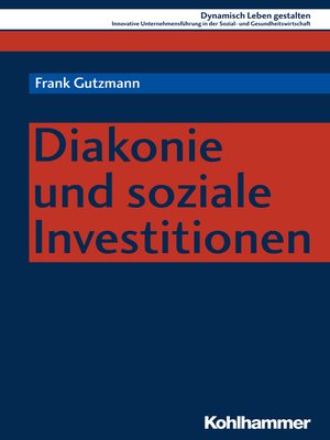cover image of Diakonie und soziale Investitionen